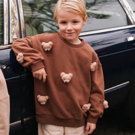 Bear Sweatshirt (Three Colors)