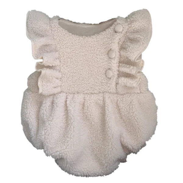 Fluffy Matching Romper (Two colors)