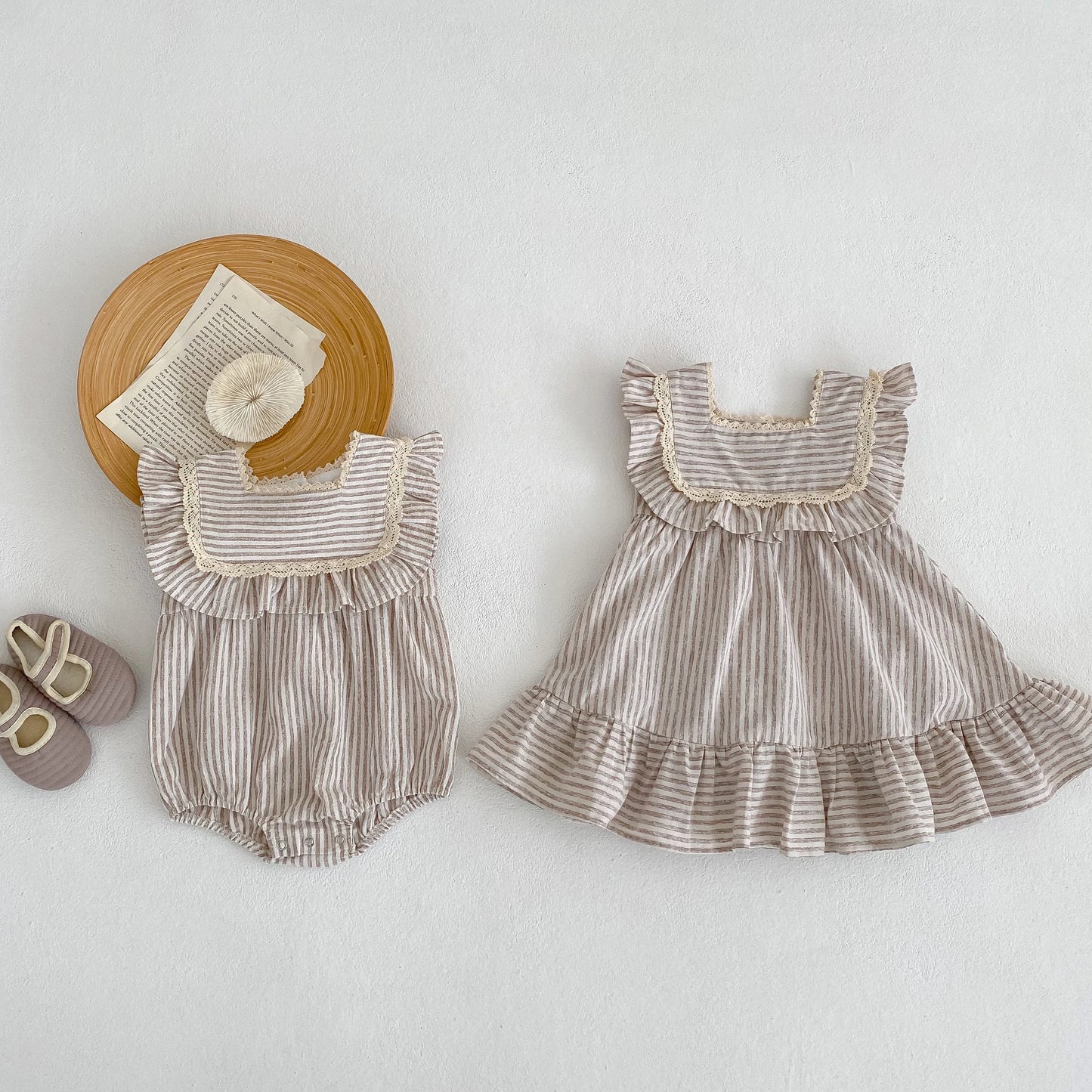 Ruffles Lace Romper