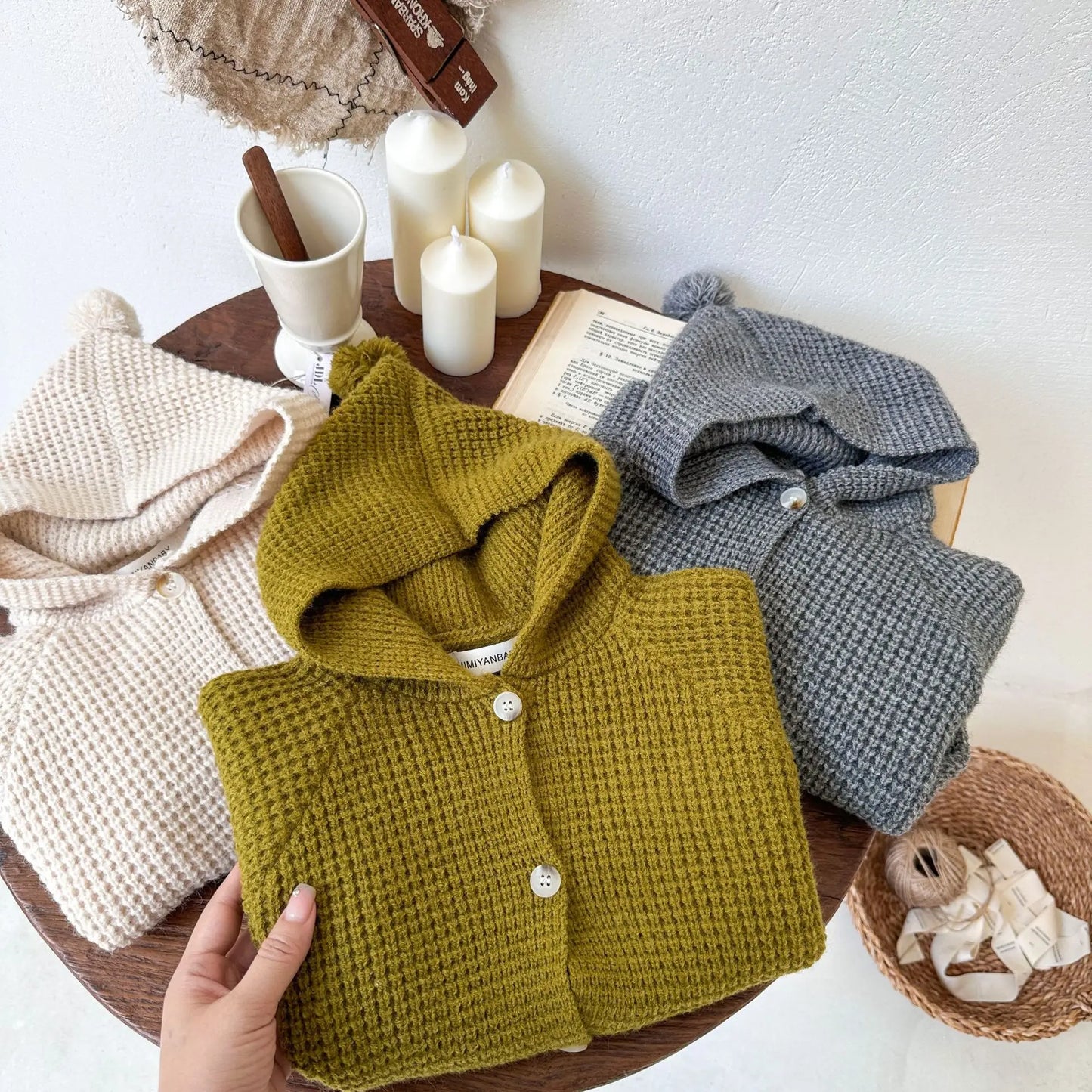 Hooded Cardigan