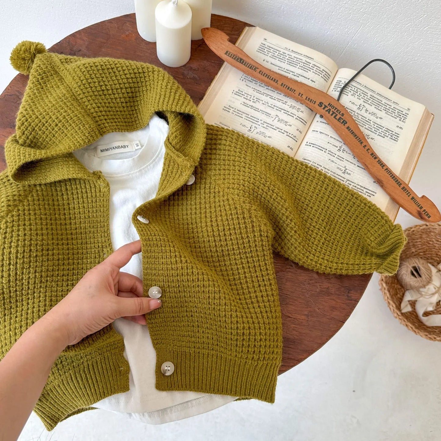 Hooded Cardigan
