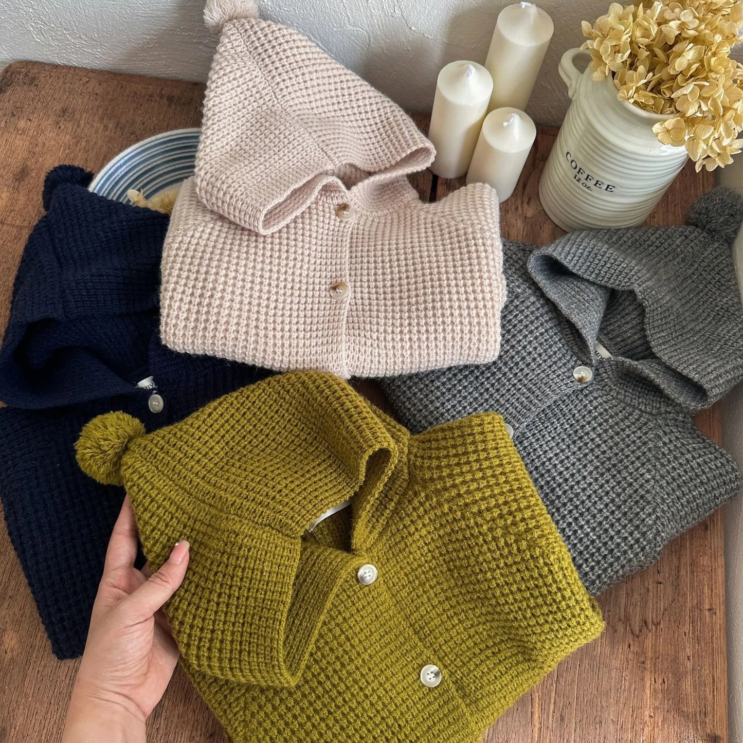 Hooded Cardigan