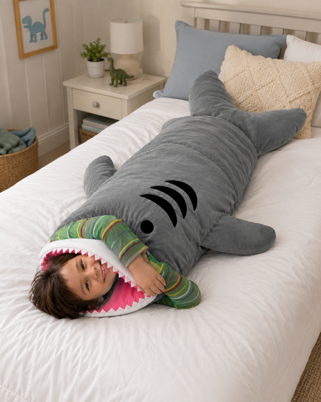 MEET CHUMBUDDY JR — THE SHARK THAT LOVES BEDTIME