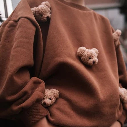 Bear Sweatshirt (Three Colors)