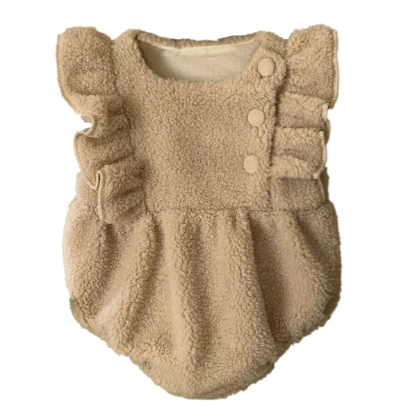 Fluffy Matching Romper (Two colors)