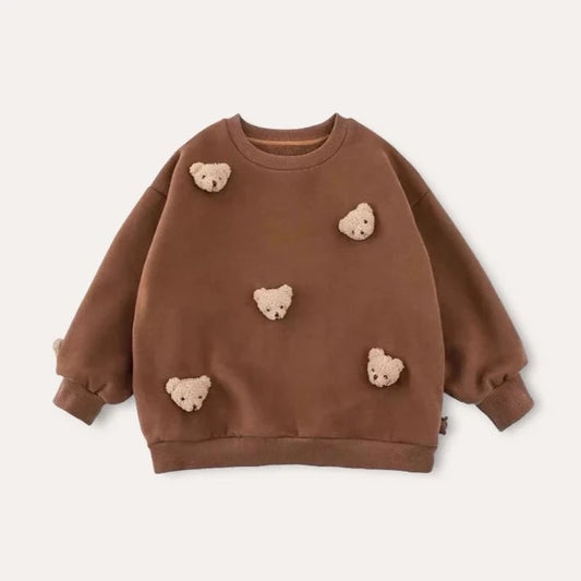 Bear Sweatshirt (Three Colors)