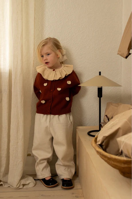 Handmade Heart Sweater (Ruby)
