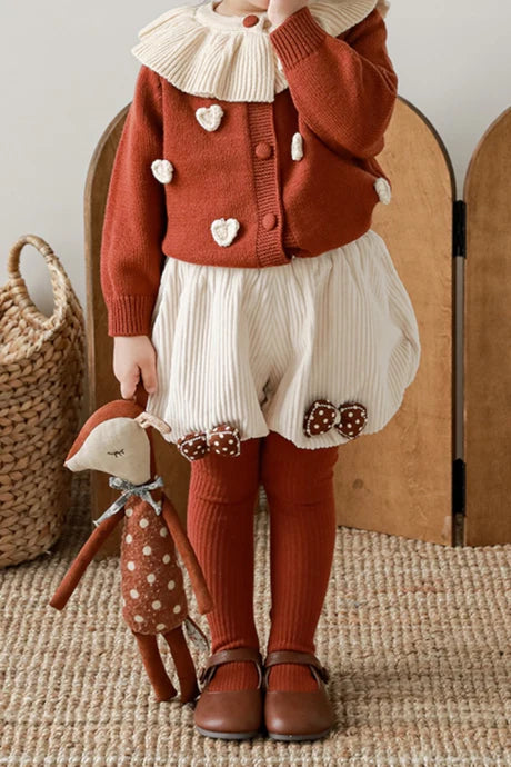Handmade Heart Sweater (Ruby)