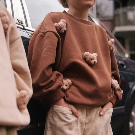 Bear Sweatshirt (Three Colors)
