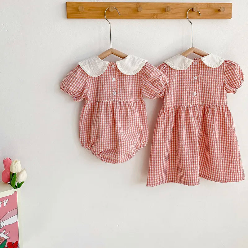 Scarlet Meadow Sisters Romper