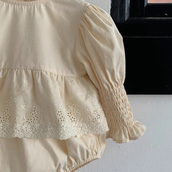 Margot Romper - Beige