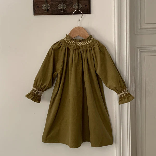 Evelyne Dress - Olive