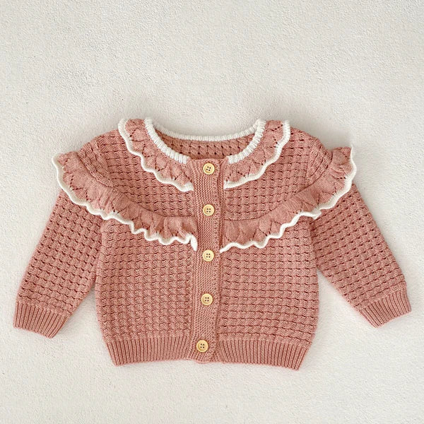 Justine Cardigan and Romper Set