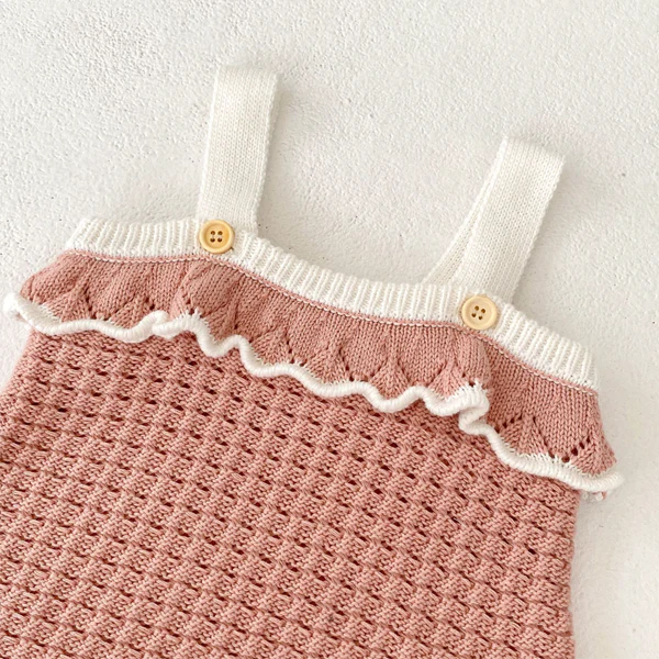 Justine Cardigan and Romper Set
