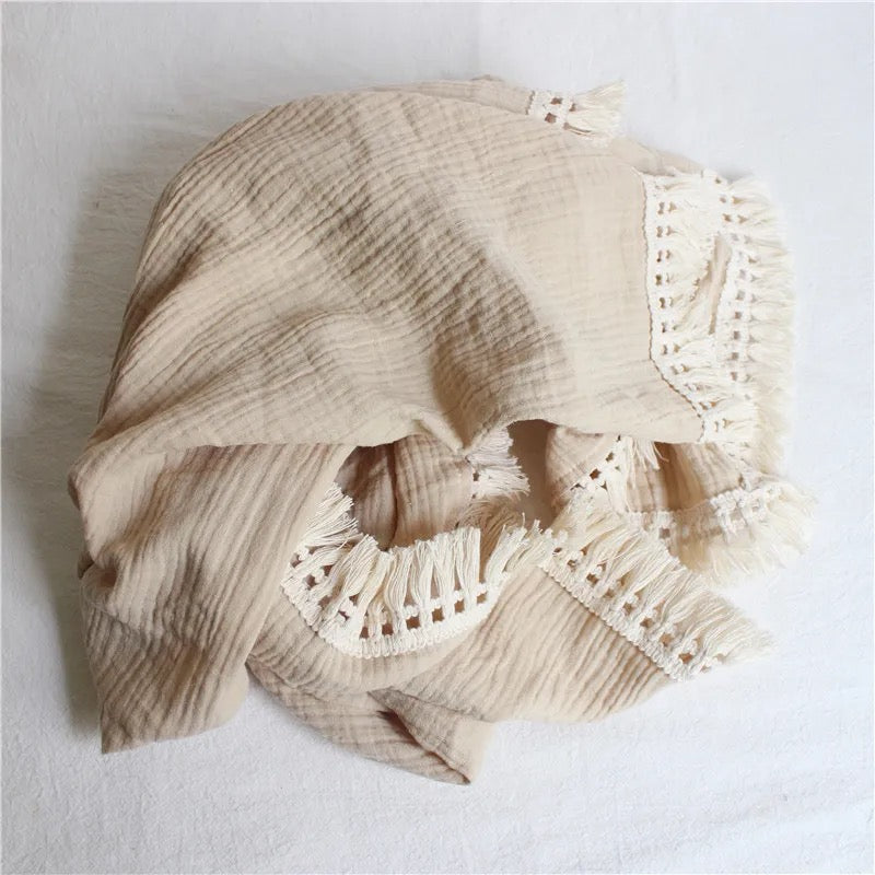 Cotton Muslin Swaddle Blanket 100x120