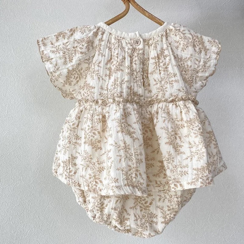 Autumn Leaves Romper