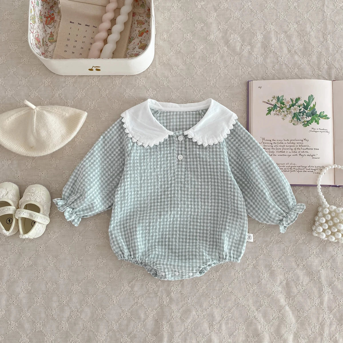 Peter Pan Collar Romper