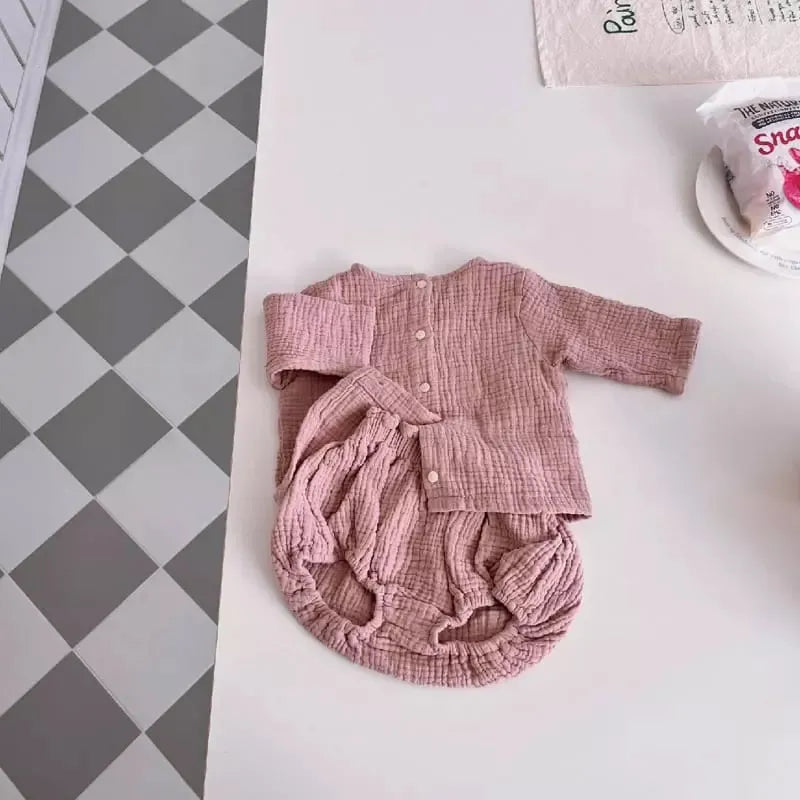 Organic Cotton Bloomer Set