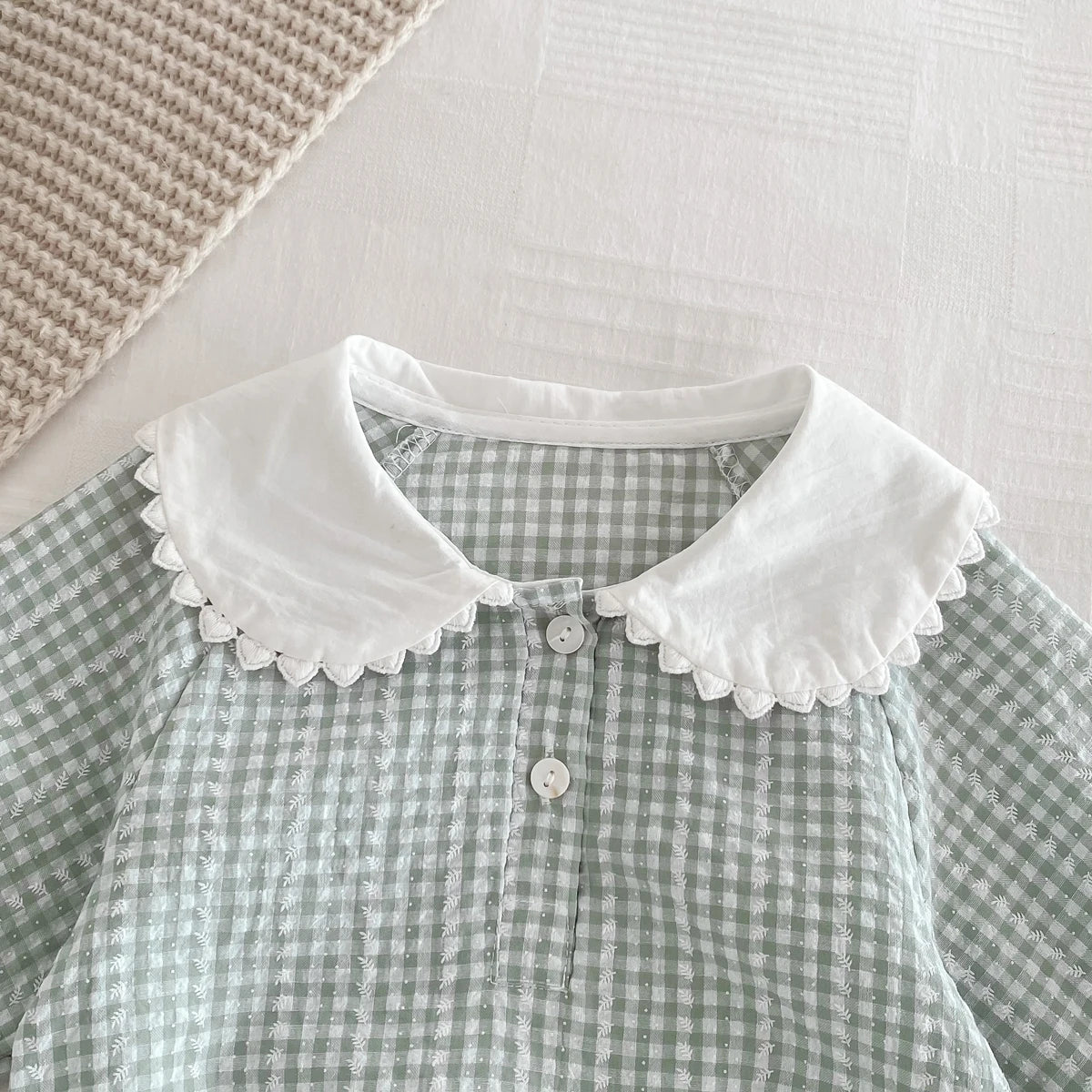 Peter Pan Collar Romper