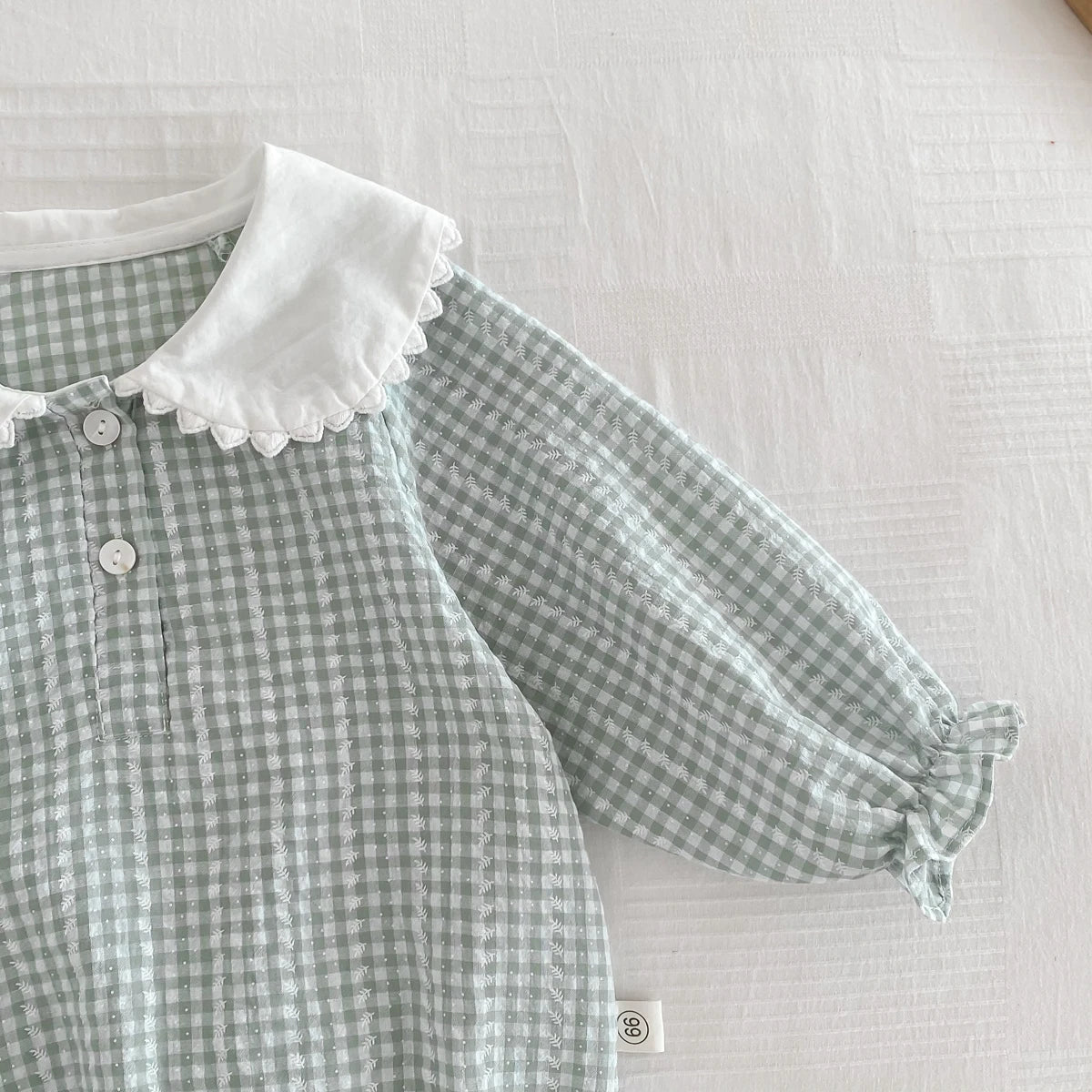 Peter Pan Collar Romper