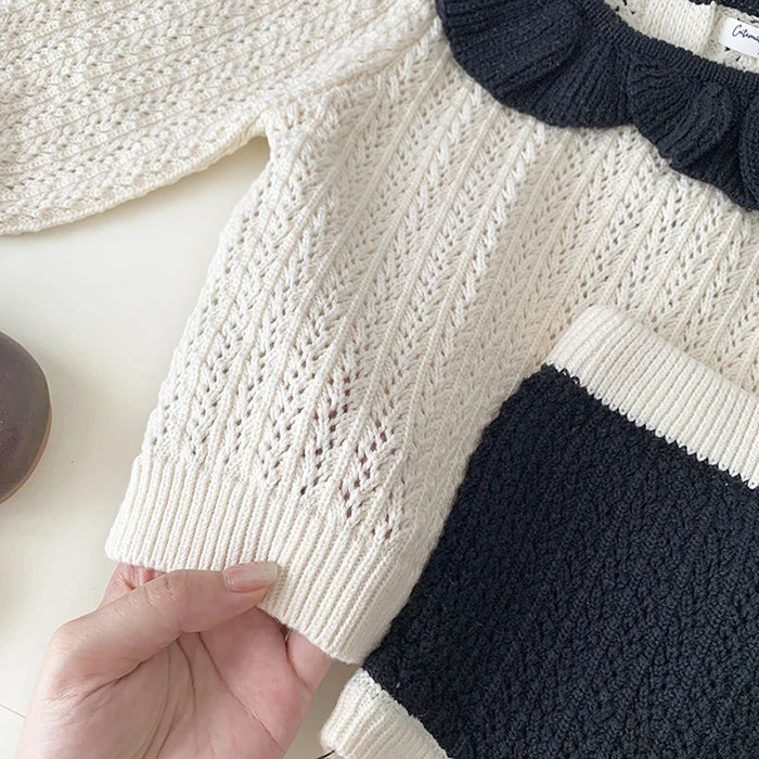 Madeleine Sweater and Shorts Set (Two colors)