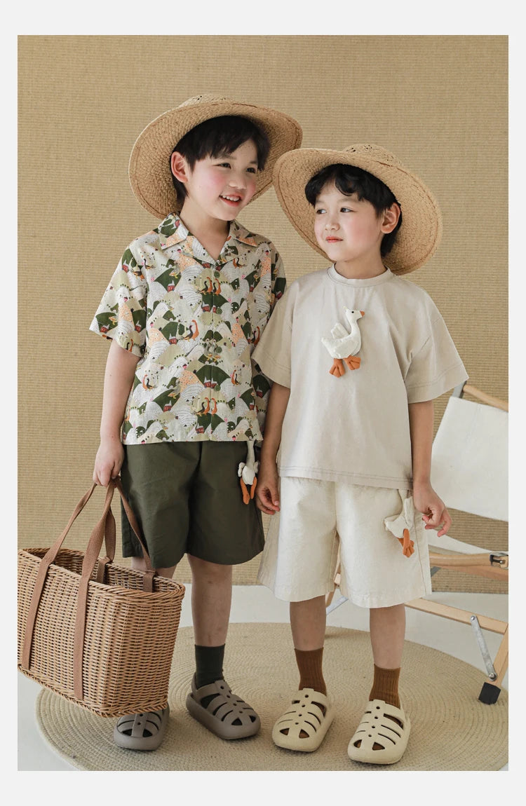 Goose Shorts (Three colors)