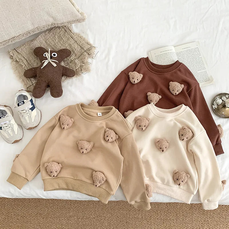 Bear Sweatshirt (Three Colors)