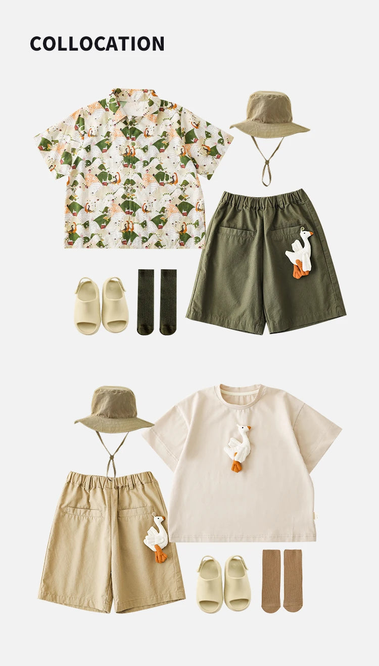 Goose Shorts (Three colors)