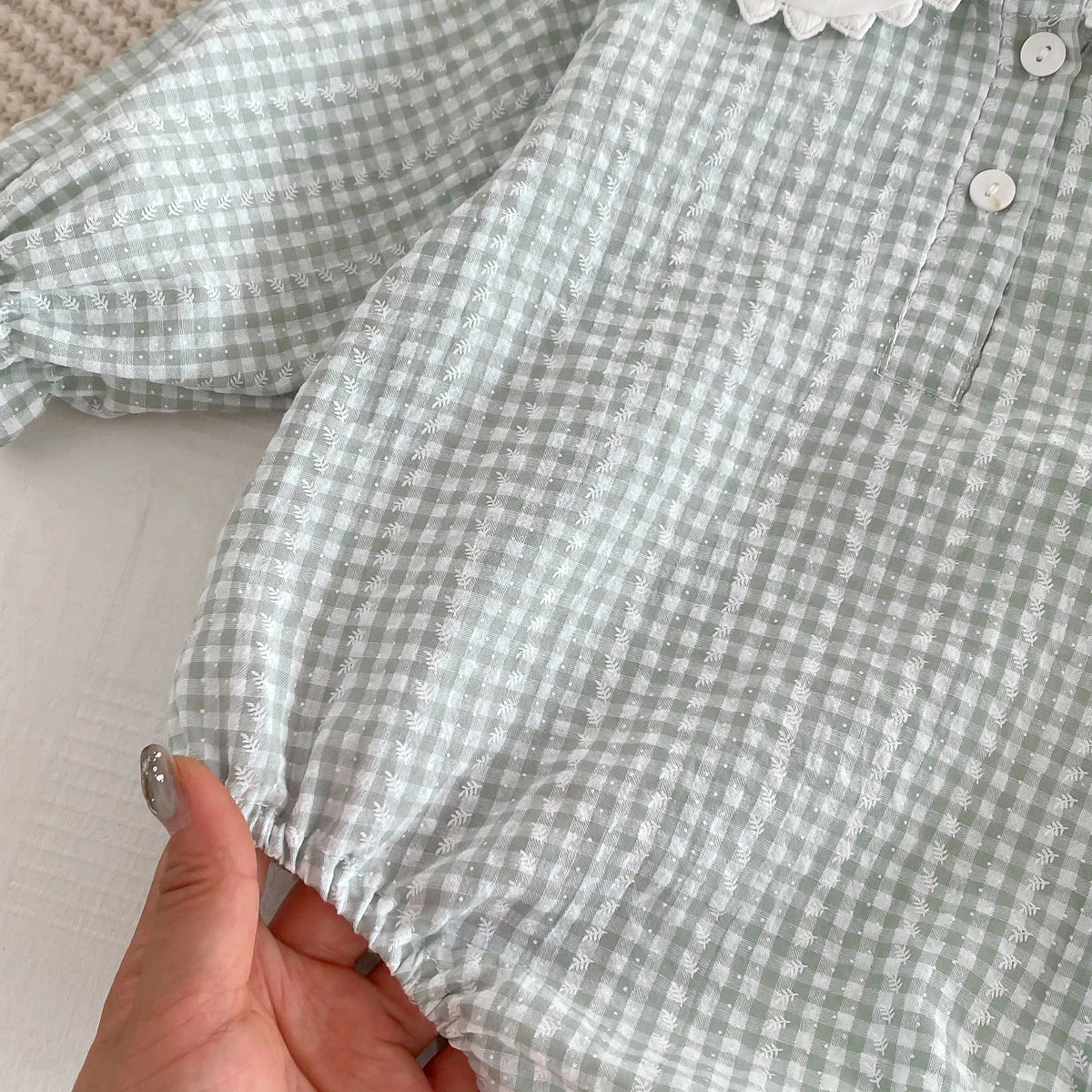 Peter Pan Collar Romper