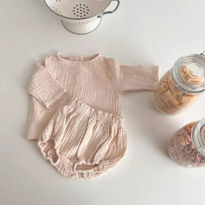 Organic Cotton Bloomer Set
