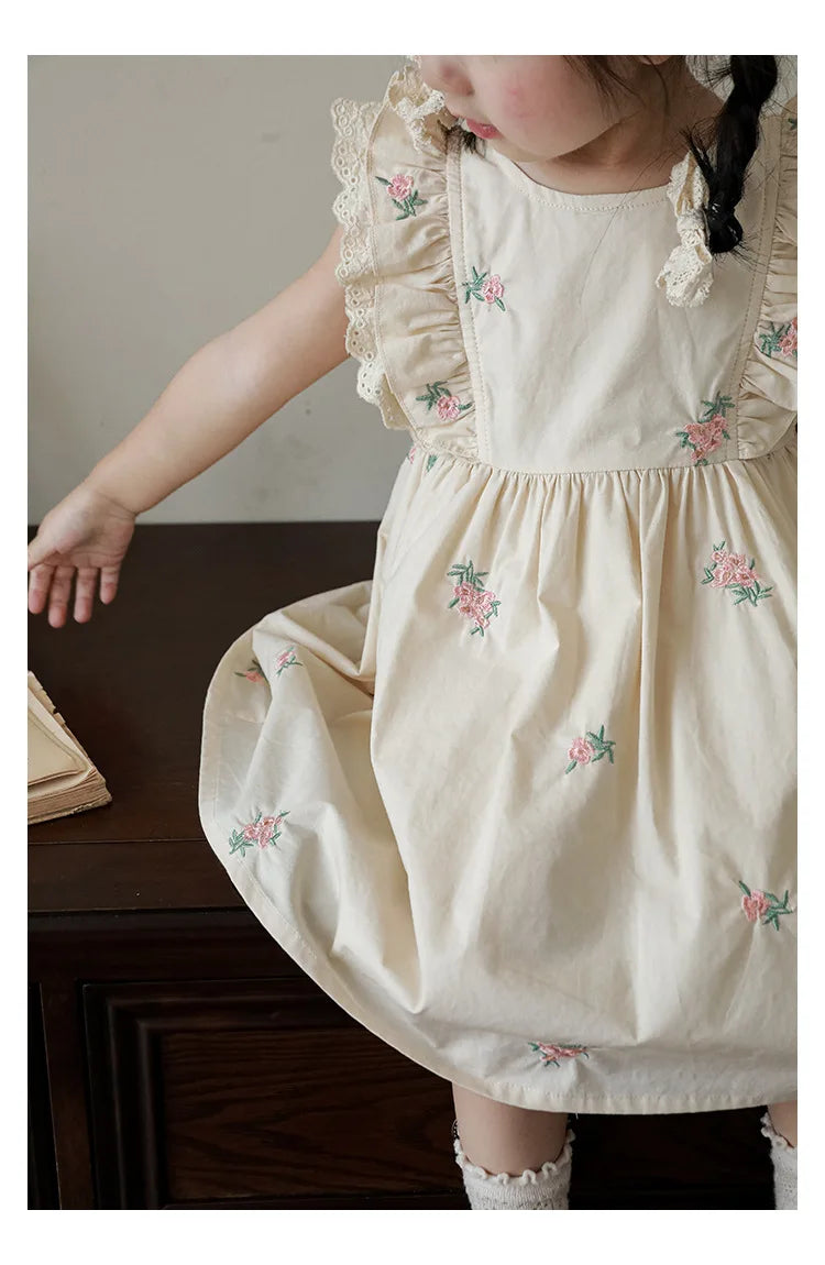 Flutter Sleeves Dress