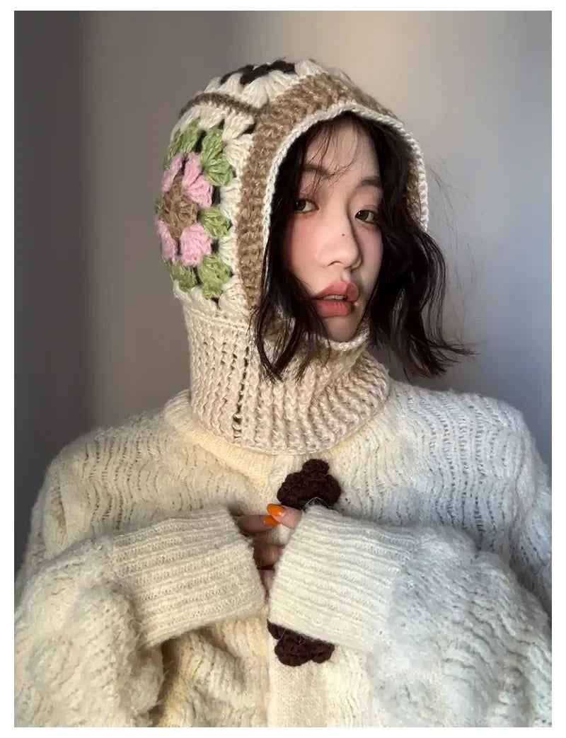Handmade Adult Crochet Balaclava