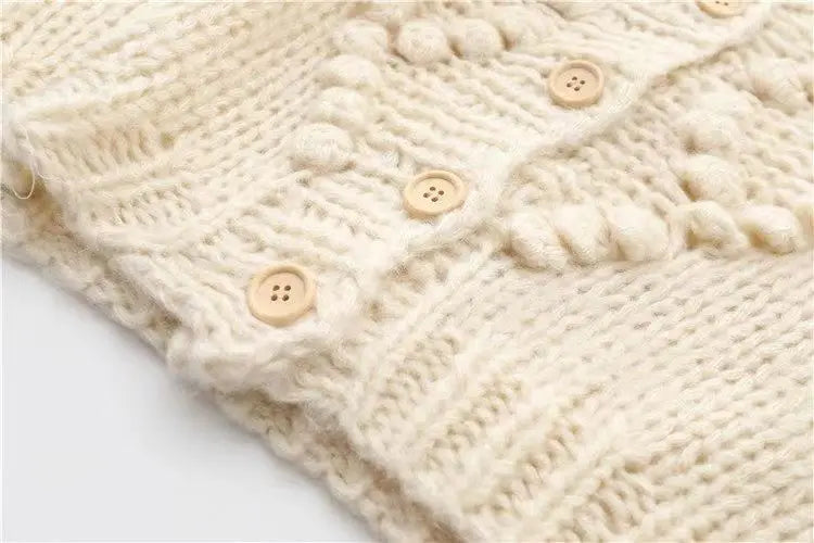 Cherry Matching Adult Cardigan (Two colors)