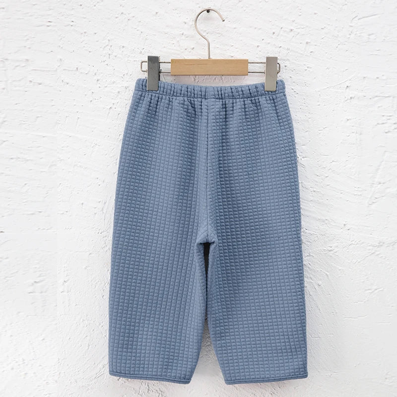 Organic Waffle Cotton Lounge Set
