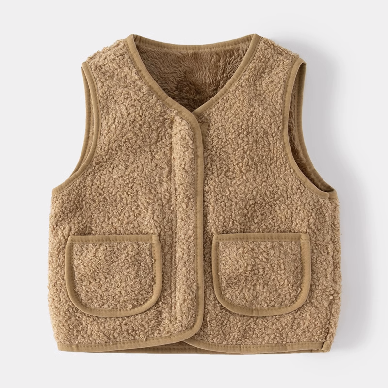 Fluffy Matching Vest (Two colors)