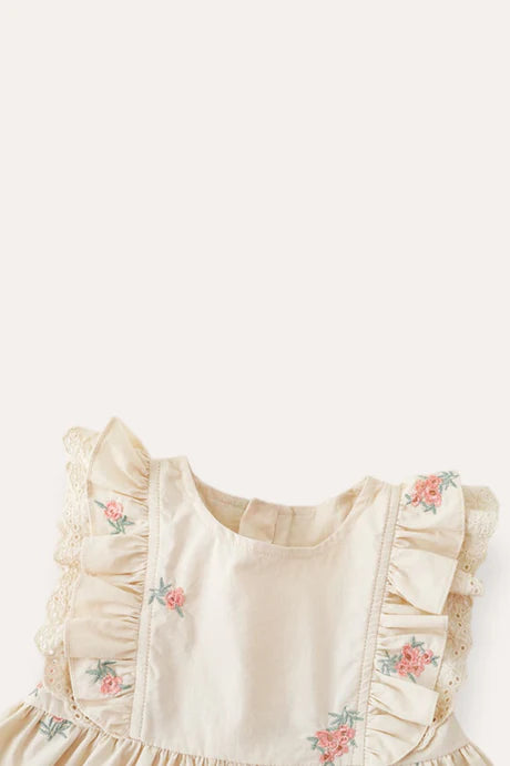 Flutter Sleeves Dress