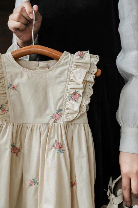 Flutter Sleeves Dress