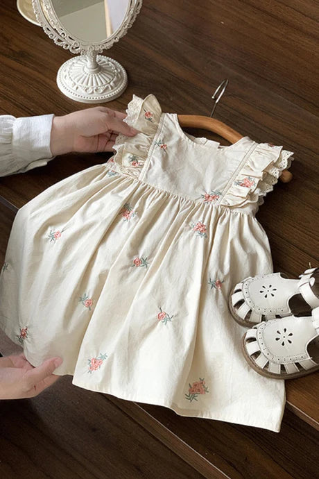 Flutter Sleeves Dress
