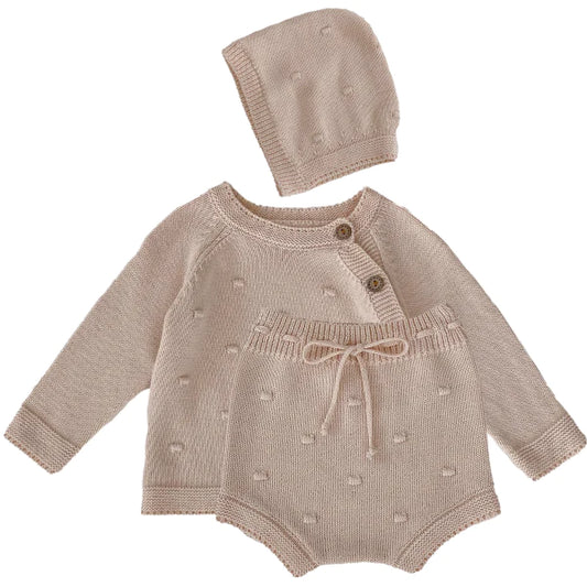 Claude Hat, Vest and Bloomer Set