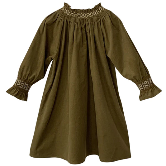 Evelyne Dress - Olive