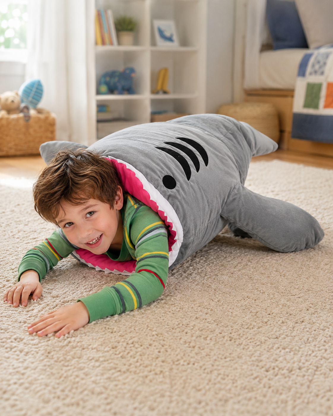 MEET CHUMBUDDY JR — THE SHARK THAT LOVES BEDTIME