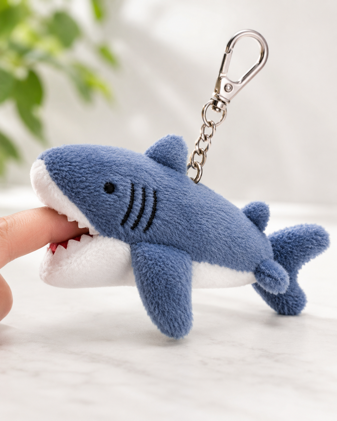 Chumbuddy Mini Shark – Plush Pin or Keychain